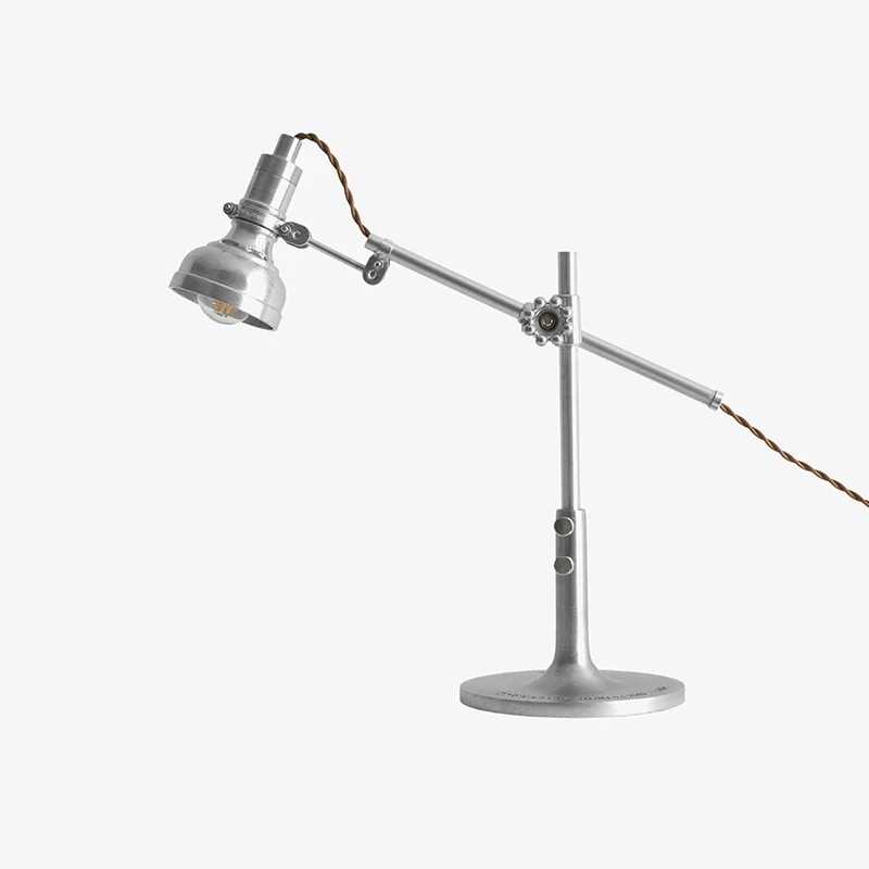 Retro Singer aluminum desk lamp, multi-angle adjustment desk lamp