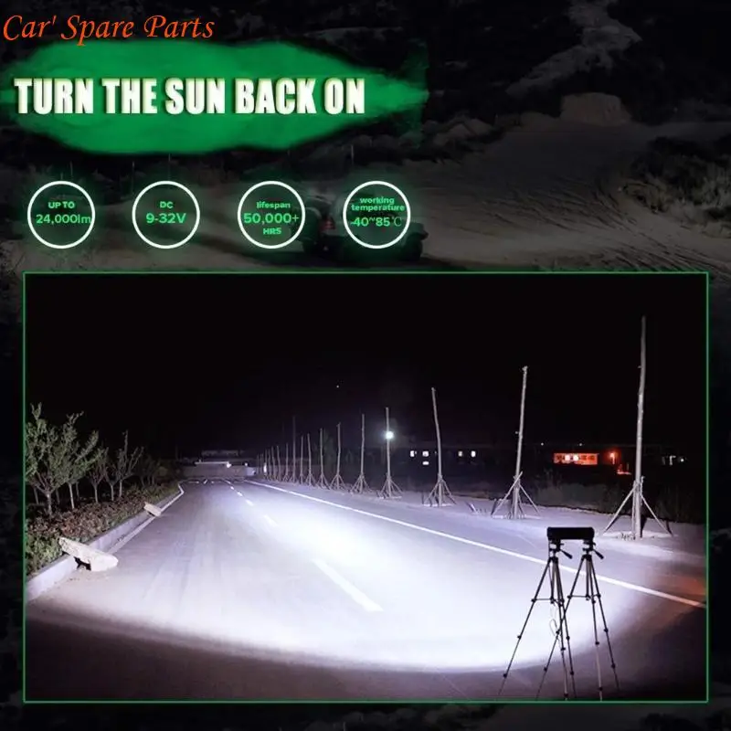 

Y4UA 240W LED Light Bar 12 Inch for Car Trucks Tractors with Efficient Cooling System