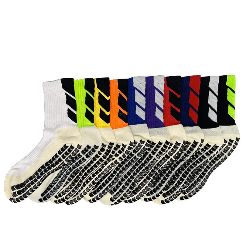 New Unisex Anti Slip Football Socks Sports Arrow Style Soccer Socks