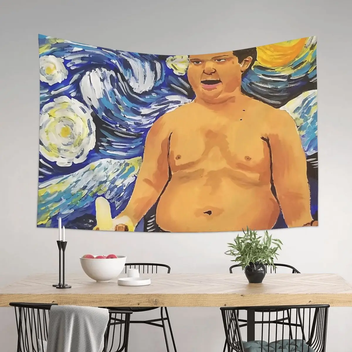 

Banana Gibby Tapestry Room Decor Korean Style Decoration For Home Room Decor For Girls Cute Room Decor Tapestry