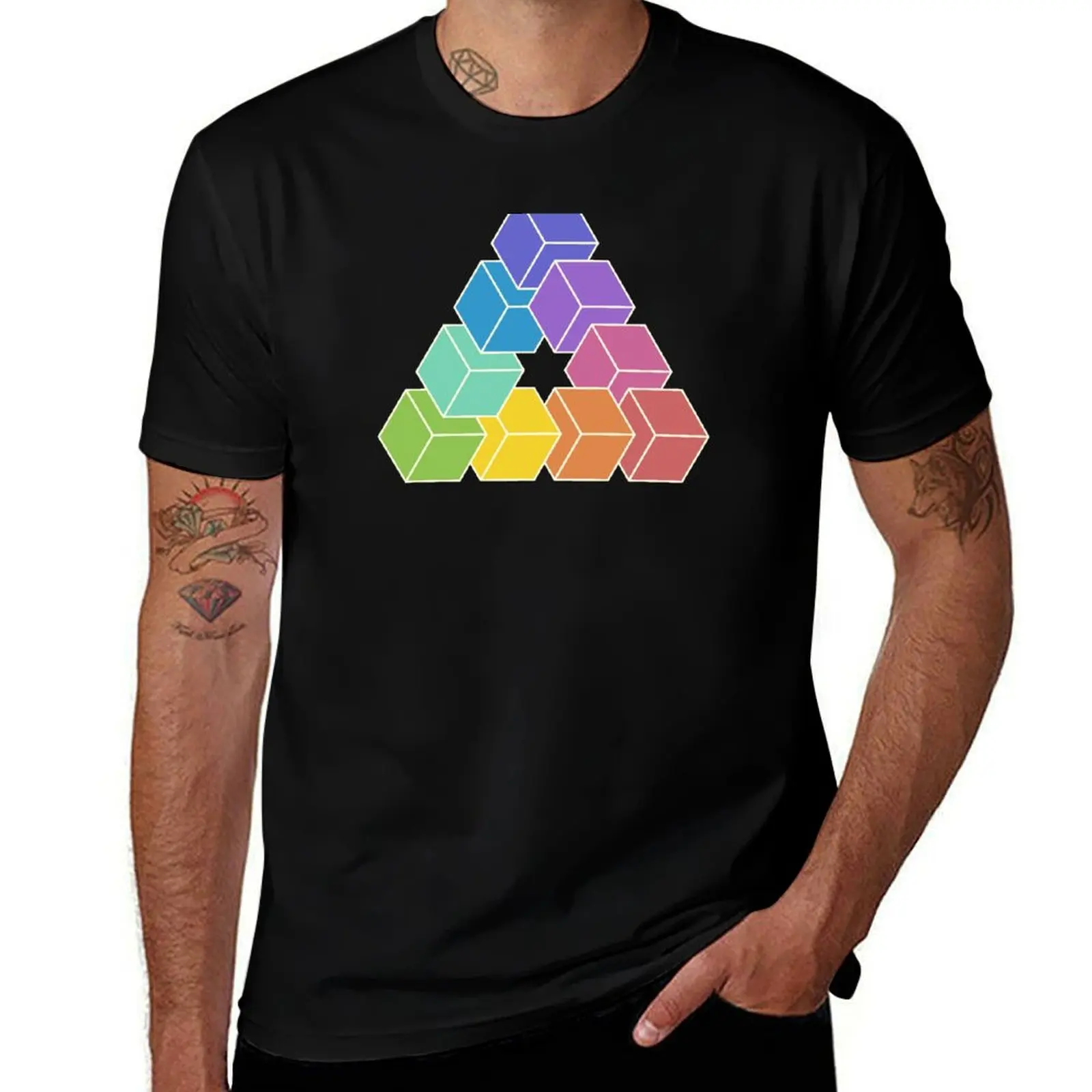 Penrose Spectra T-Shirt Functional Casual Short Sleeve Tee T-Shirt