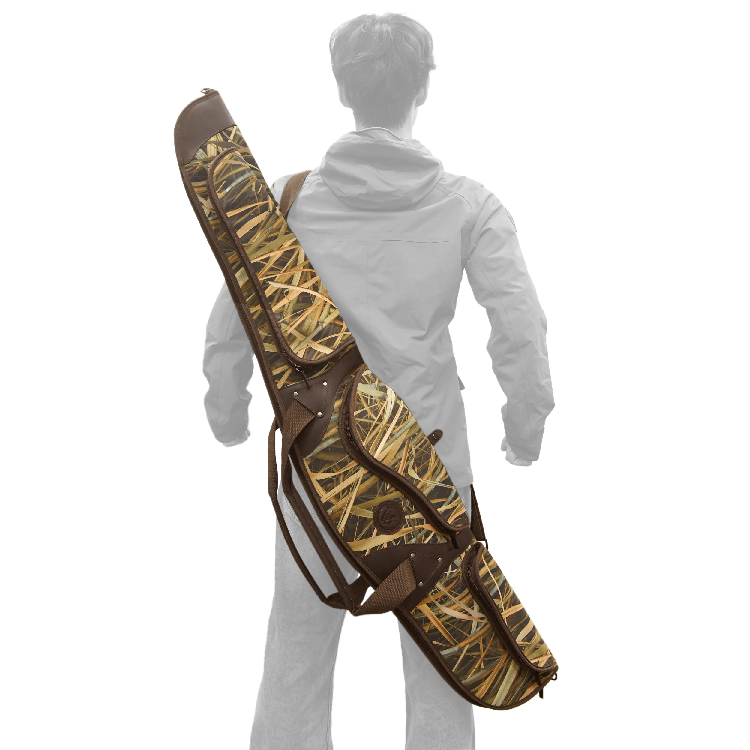 

Camo 56 3/4 Inch Extra Long Soft Gun Case for Rifle with Scope ,Padded Protective Shotgun Storage Bag