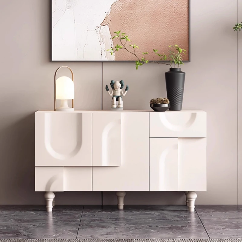 Italian Unique Living Room Cabinets Textured Elegant Sleek Sophisticated Living Room Cabinets Premium Beauty Meuble Furniture