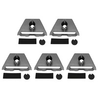 【Hot Cake】5X For Starlink Gen 3 Pipe Adapter Round Tube Adapter Pole Mount Bracket For Starlink V3 Plate Roof Mount Accessorie