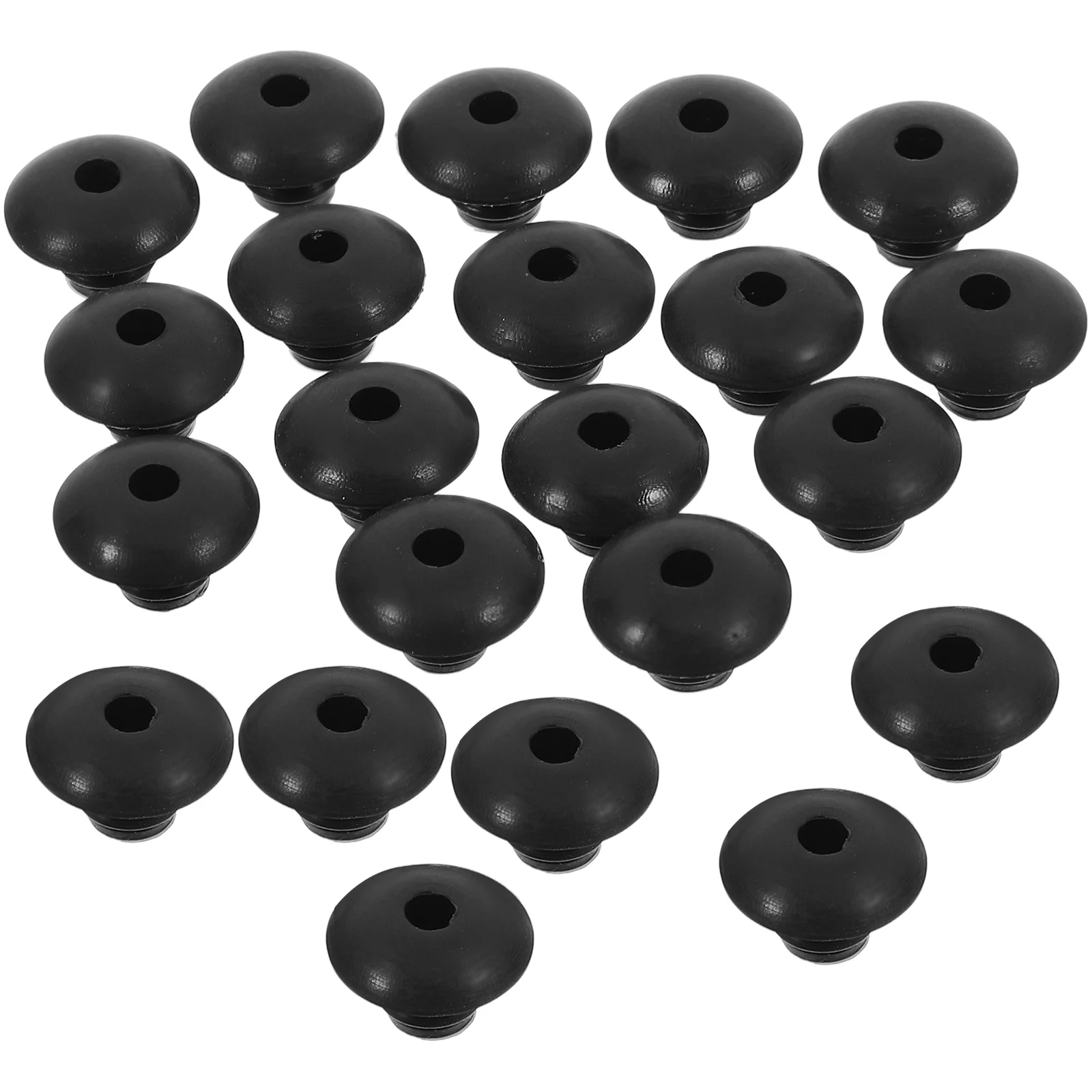 

120 Pcs Hook Retaining Ring Pegboard Accessories Lock Fixed Locks Hooks Stoppers Rubber Holder Retainers