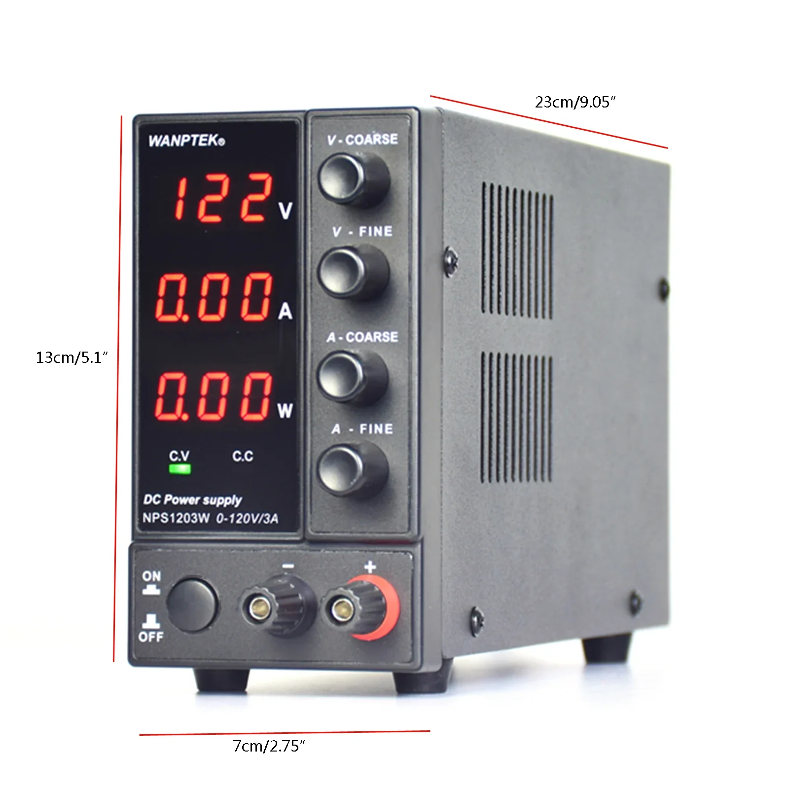 for DC Power Supplies Adjustable Switching Voltage Regulator 0-120V 0-3A Laboratory Power Supply