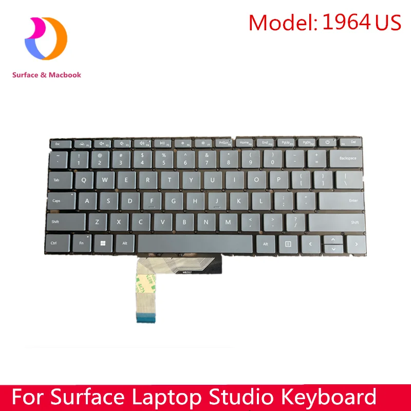 

Новая клавиатура для Microsoft Surface Studio 1964, серый цвет США