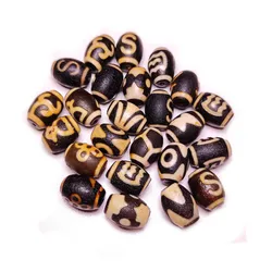 1pcs/lot Tibet Old Type FengShui Agate Dzi Bead 13*17mm Money Hook Big Men Pattern Men&Women Jewelry DIY Free Shiiping
