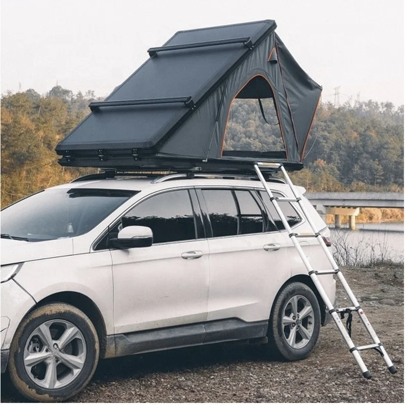 High Quality Aluminum Hard Shell Roof Top Tent For SUV Off-Road Car Travel Trailers Camping