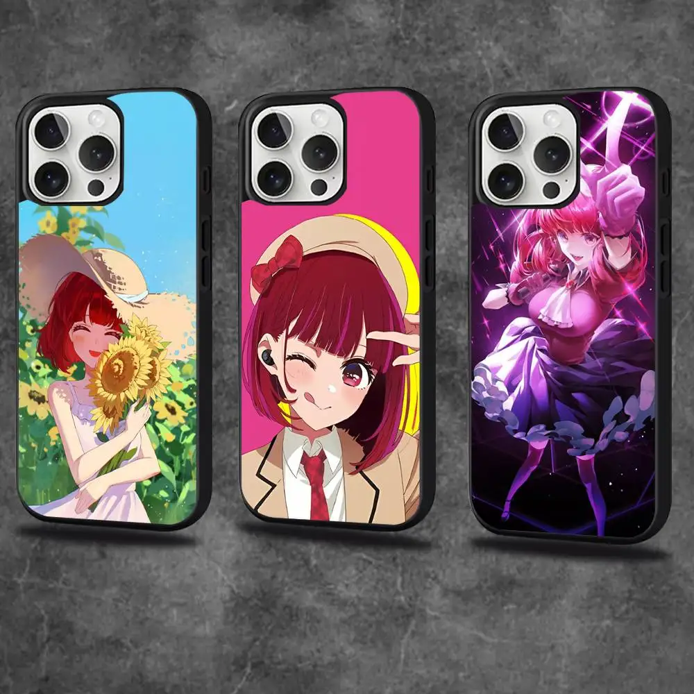 

Oshi no Ko Kana Arima Phone Case For iPhone 17,16,15,14,13,12,11,Pro,Max,Plus,Mini,SE4,E Magnetic Magsafe Wireless Charging