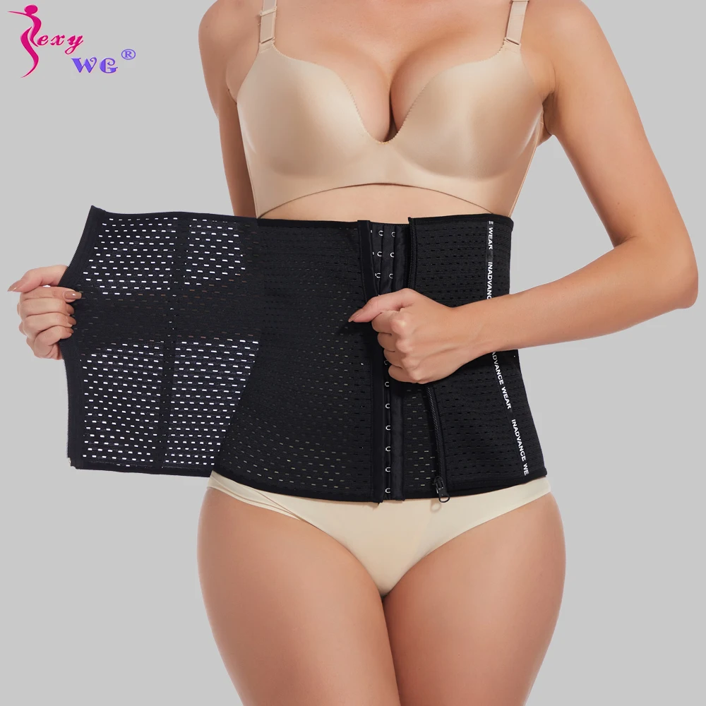 SEXYWG Waist Trainer Slimming Belt Tummy Trimmer for Women  Faja Shapewear Tummy Control Waist Cincher