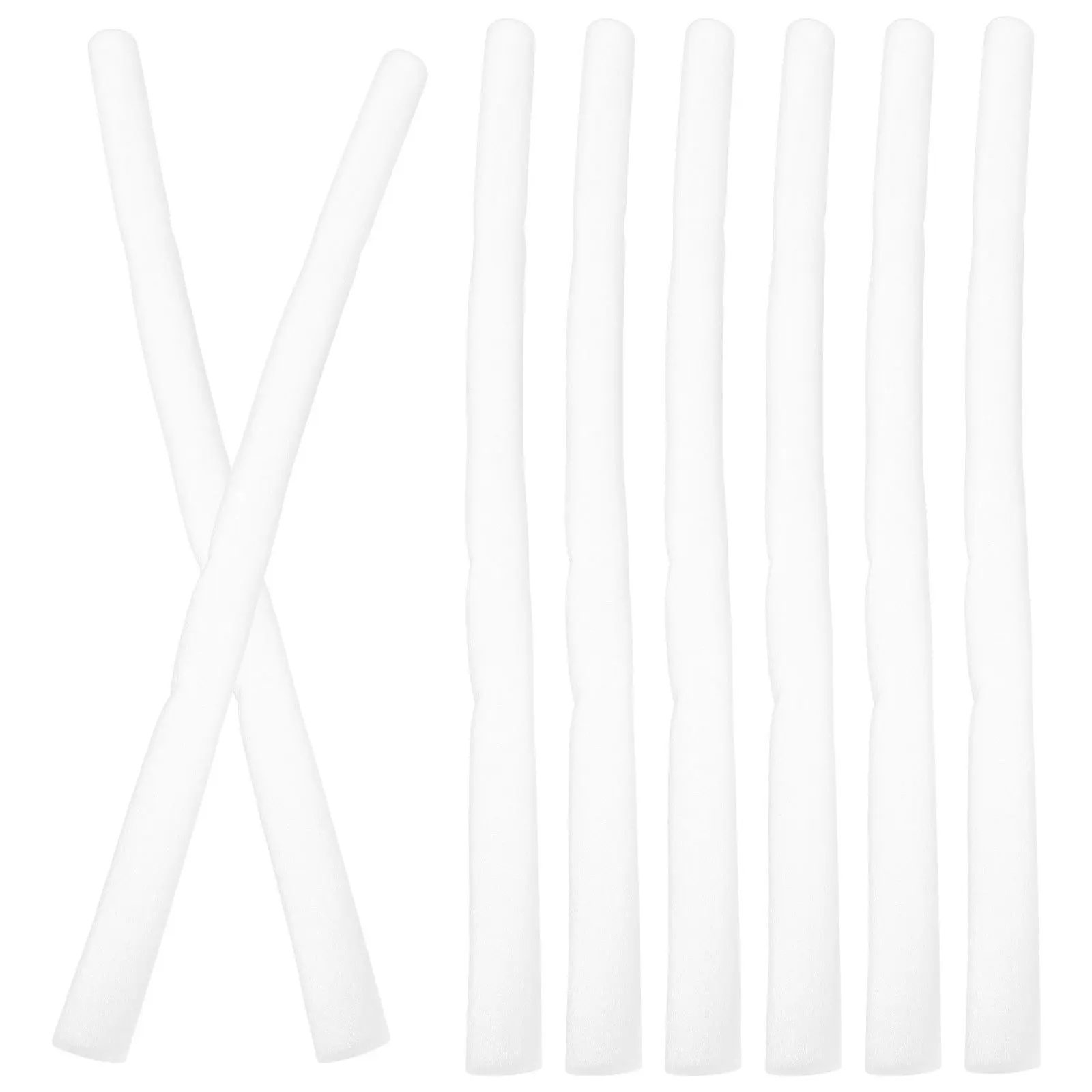 8 個プレイペンロッドゲームフェンスアクセサリースポンジで包まれたステンレス鋼幼児安全チューブクイックインストール交換部品