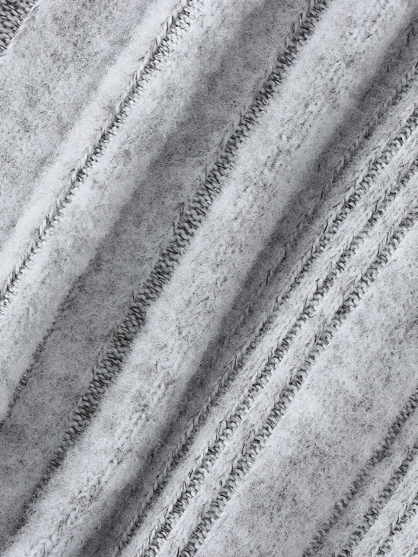 Mädchen Baby Langarm Rundhals Geripptes Freizeitkleid Einteiler für Herbst und Winter (ohne Accessoires) – Detail 7