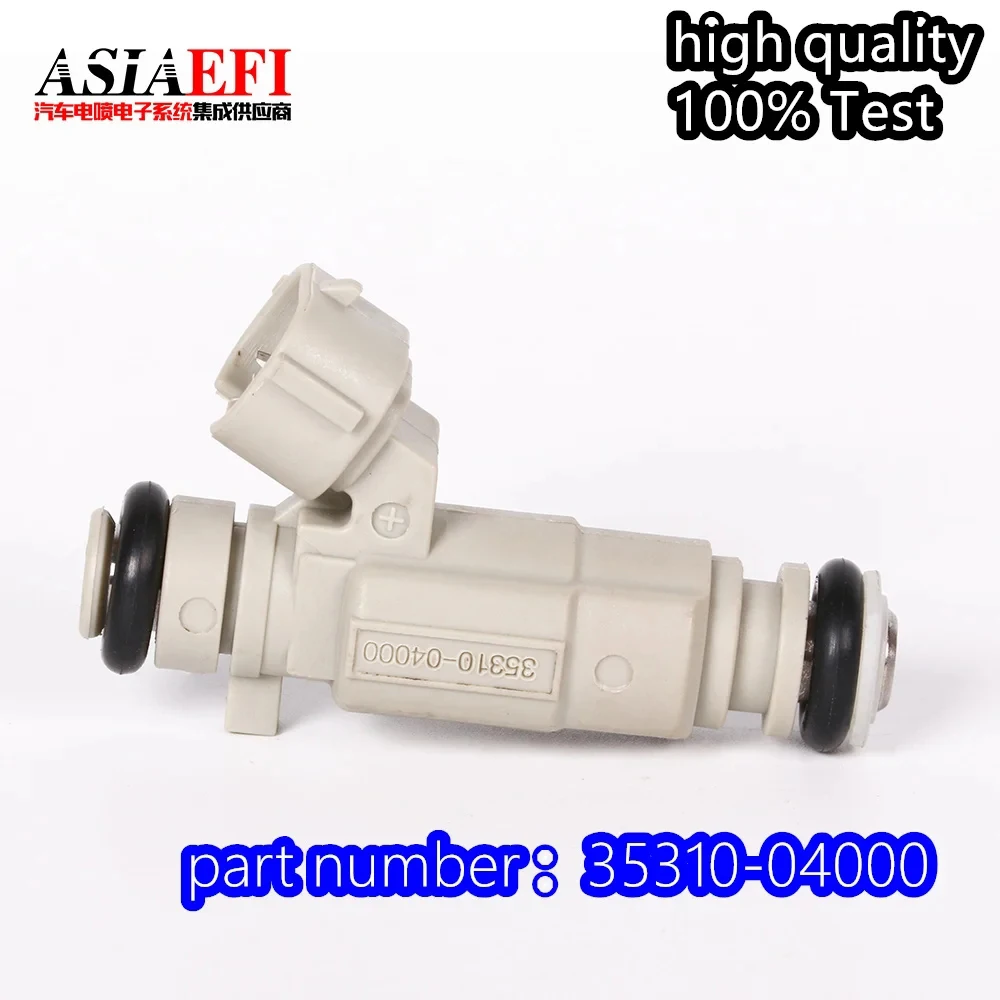 

4 шт. высококачественные топливные форсунки OEM 35310-04000 для Hyundai Kia i20 PB Picanto Ta Rio III 1.2L G4la It269320 3531004000