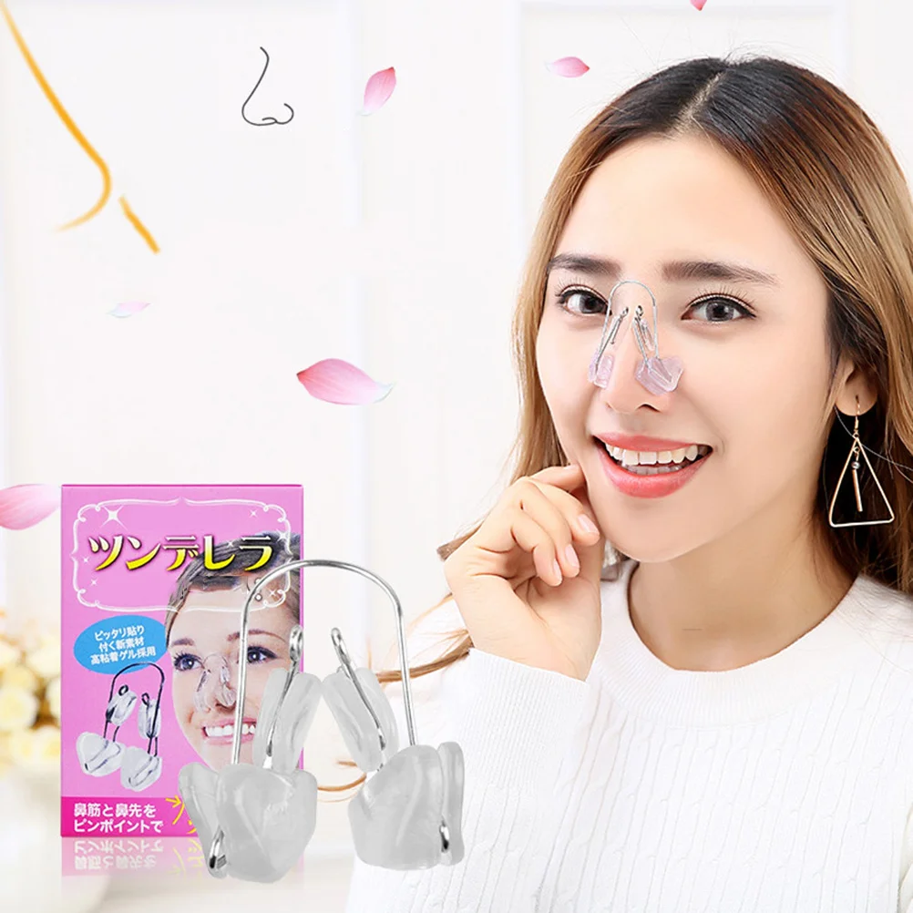 

1Pcs Nose Corrector Lifting Clip Transparent Shaper Straightening Bridge Nose Up Clip Beauty Tool for Women