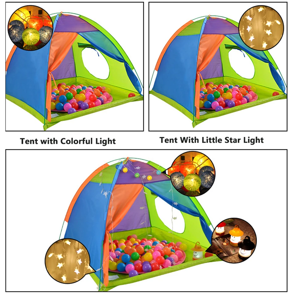 Kinderen Speelhuis Tent Wigwam Grote Kids Camping Tenten Tipi Baby Outdoor Waterdichte Speeltent Kleine Huis Tipi Voor Kid