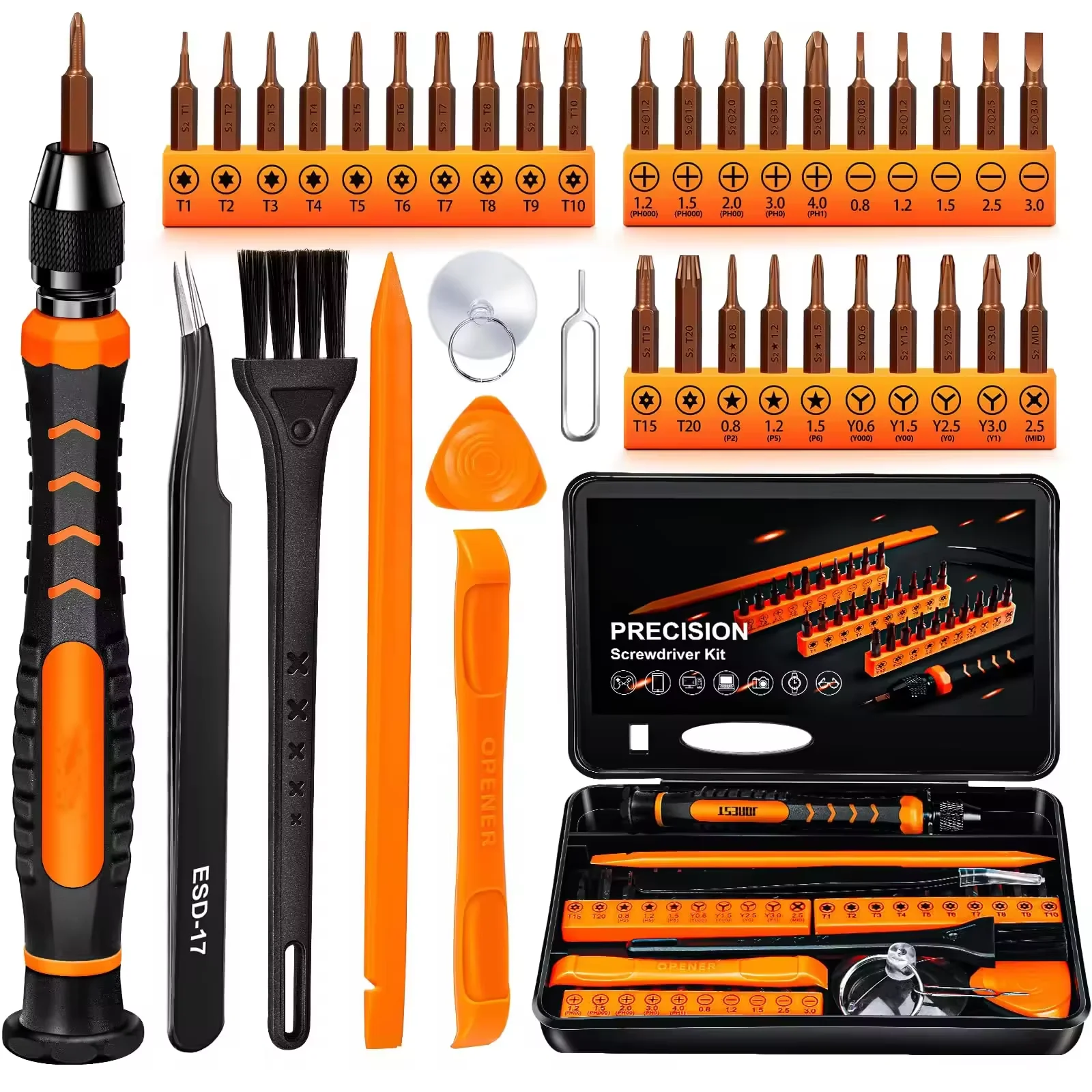 

Cordless Drill Bit Sets 246 Pieces HSS Steel Carbide Hole Twist Metal Drill Bit Set Power Tools Accessories Tungsten Concrete