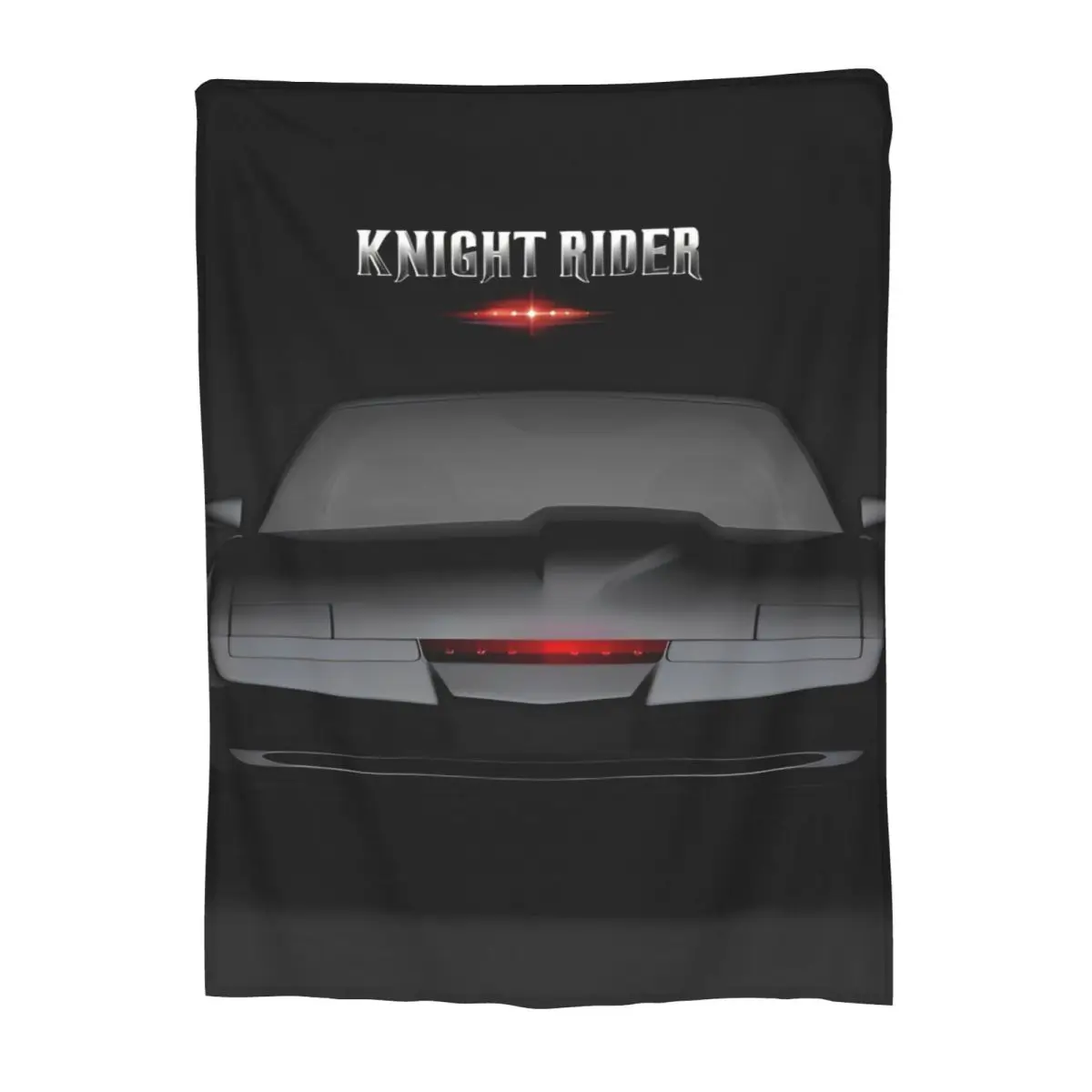 Knight Rider Fleece Throw Blanket Action Tv Series Blankets for Sofa Travel Lightweight Bedding Throws