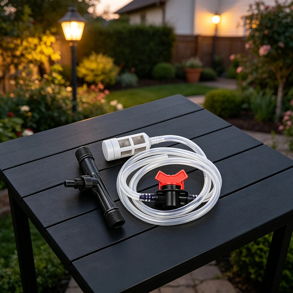 1PCS Venturi-Fertilizer Injector 3/4 Inch Garden Irrigation Device For Drip Watering System Nutrient Applicator Tool