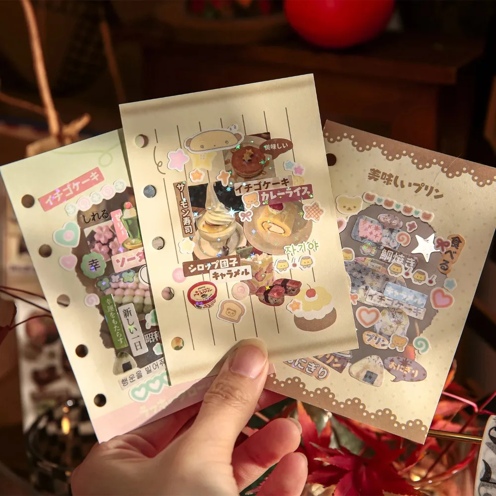 

30 листов DIY декоративные наклейки ретро вкуса дома серии мультфильм вырезанная пленка наклейка книга милые наклейки для скрапбукинга