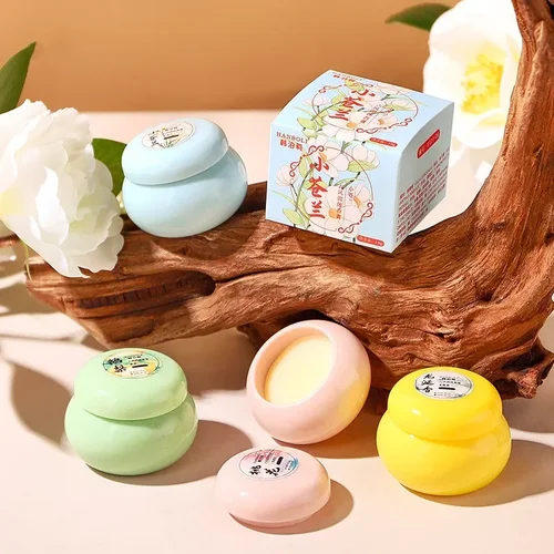 Imagen 2 del producto Bálsamo sólido de larga duración, desodorante en barra de fragancia fresca, Perfume sólido para mujer, bálsamo en barra portátil suave