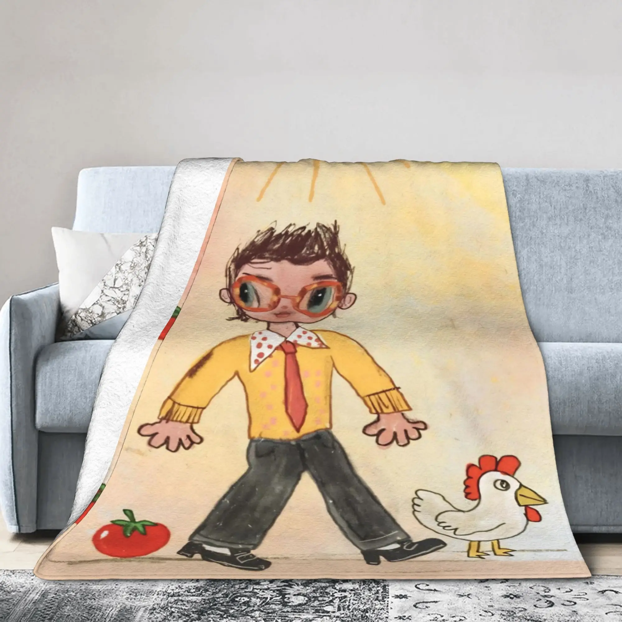 Kiss All The Time Disco Blankets Coral Fleece Plush Harrys Music Styles Soft Throw Blanket for Airplane Travel Bedspread