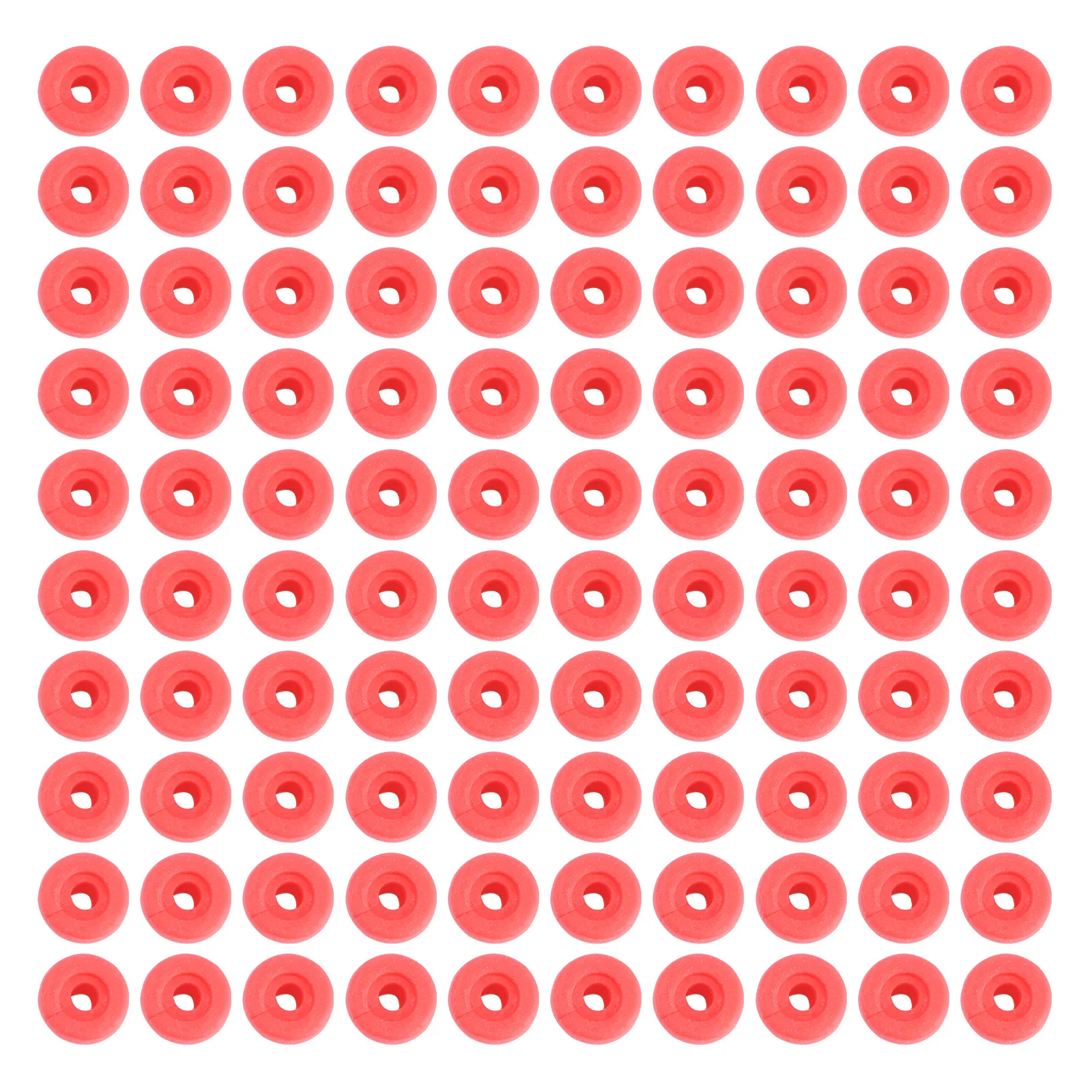 

100Pcs Pin Cushion Silicone Needle Grommets Machine Use Black Stable Pads Pin Cushion Silicone Grommet