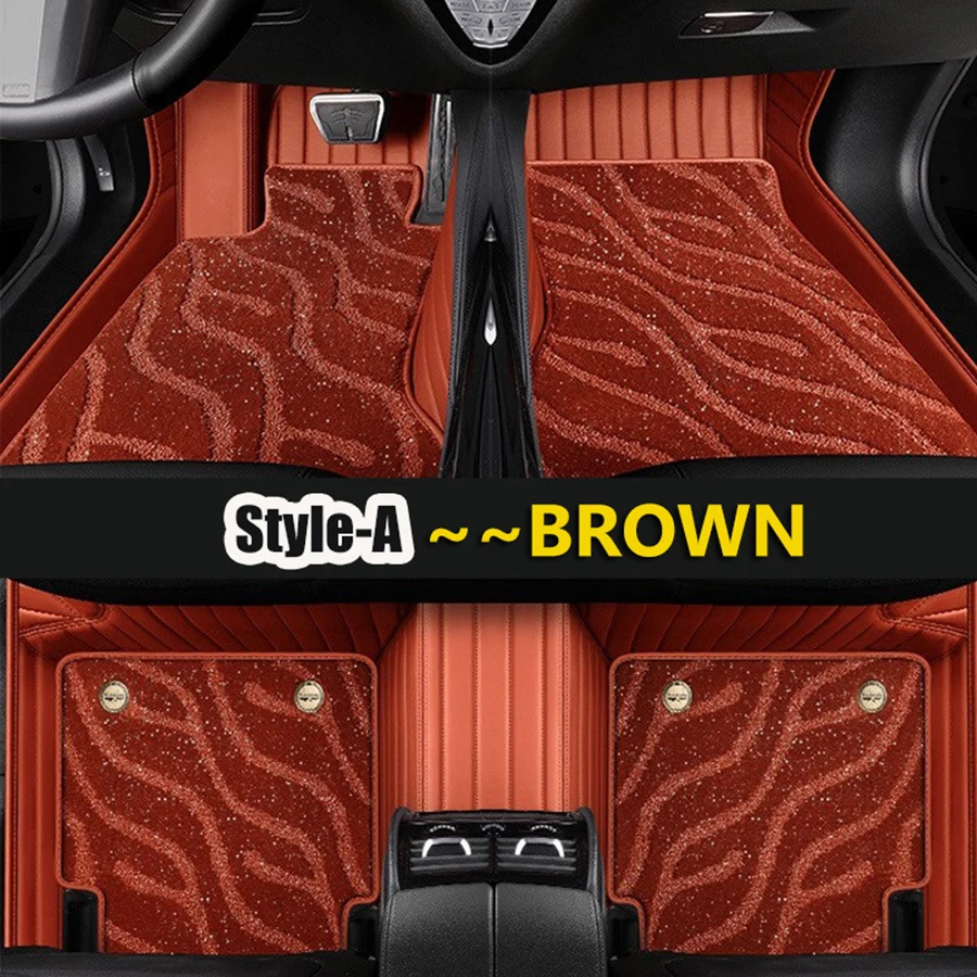 Premium Custom 3D Car Floor Mats For Volkswagen T-ROC 2018-2026 Golf 6 Golf 7 Golf 8 2009-2026 Interior Accessories Artificial