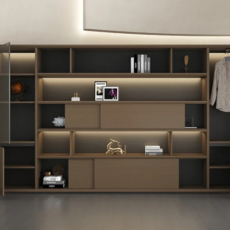 Storage Display Book Shelf Filing Corner Tall Book Shelf Bedroom Glass Modern Libreria Scaffale Per Libri Home Furniture HD50BC