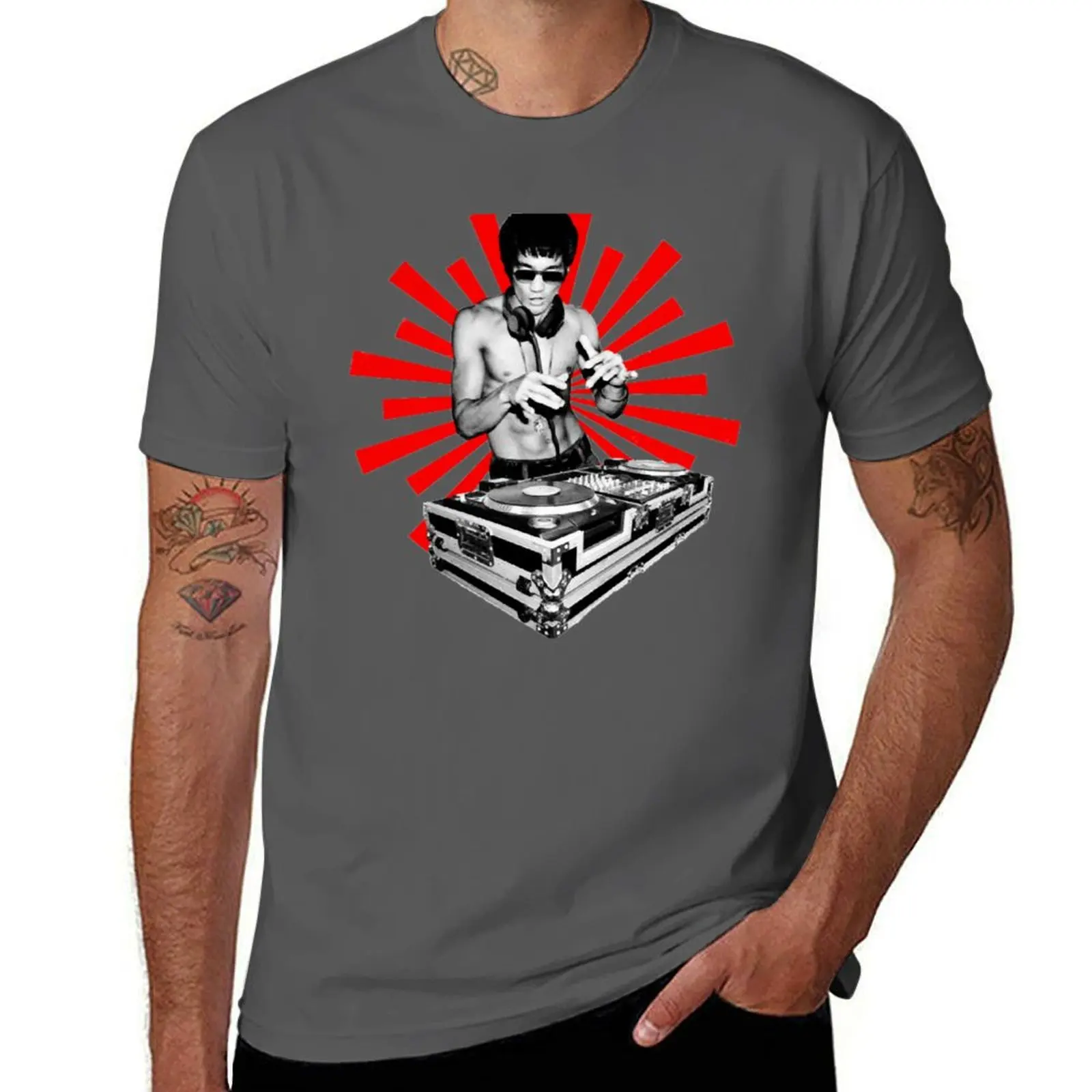 

DJ Lee For Men And Women T-Shirt man t shirt cotton cotton t shirts man 100% man t shirts for men casual T-Shirt