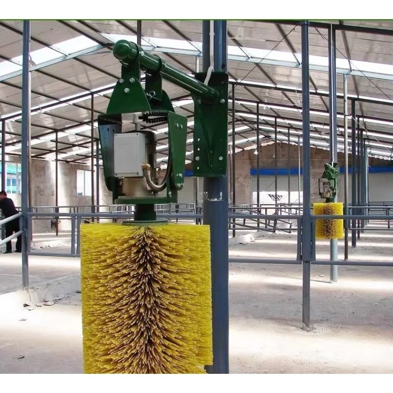 Agricultural equipment Automatic scraping cow spray brush with motor for cow massage
