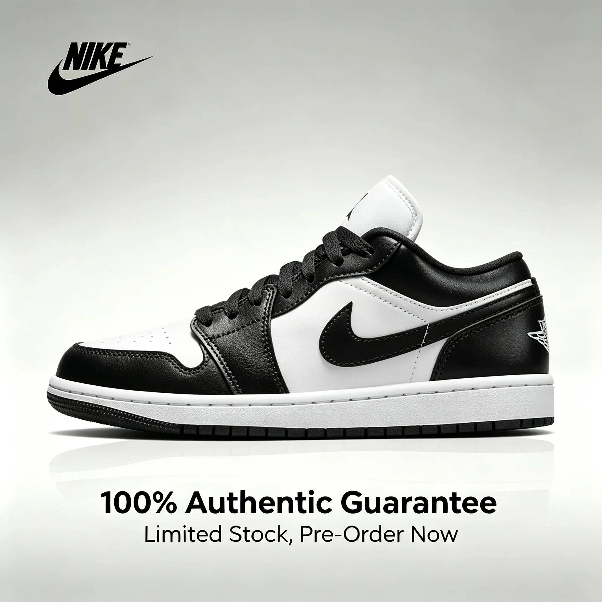 Men'S Shoes Jordan 1 - ナイキ エアジョーダン1「パンダ」スポーツカジュアルスニーカー、衝撃吸収・滑り止め機能付き、レトロなバスケットボールシューズ、ユニセックス、DC0774-101