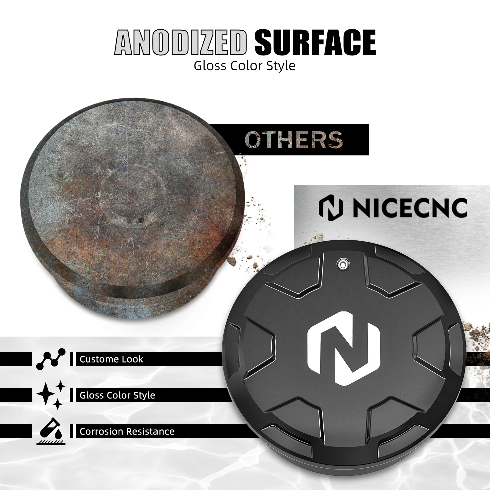 Pour 1996-2024 Suzuki DR650 S SE DR650S/SE DR650S DR650SE bouchons de trou de cadre trous de cadre couvercles de capuchon capuchons de Pivot de bras oscillant