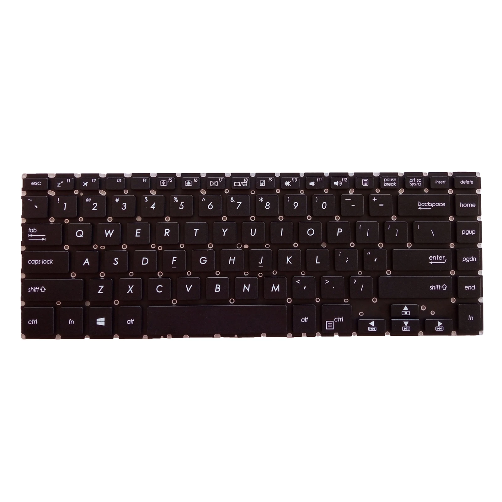 

US Laptop Keyboard for ASUS PRO P1440UA P1440 F P1440FA P1440UF P1440U no pointer no backlight