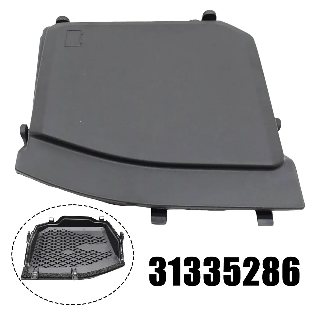 1PCS Front Battery Box Cover OEM Number 31335286 Black For Volvo For XC60 -2017 For Volvo For S60 2011-2018 ABS Material