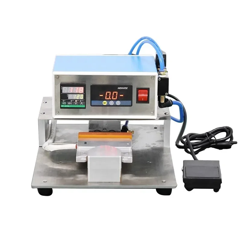 

Nose beam welding machine Nose beam bone hot press melt blown aluminum strip pneumatic pressing welding machine