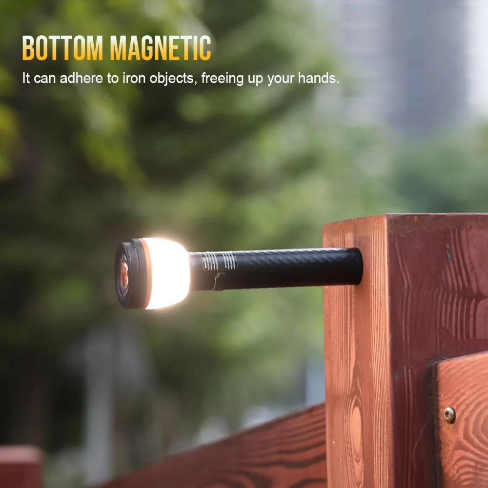 Trustfire linterna recargable telescópica magnética con trípode - imagen 2