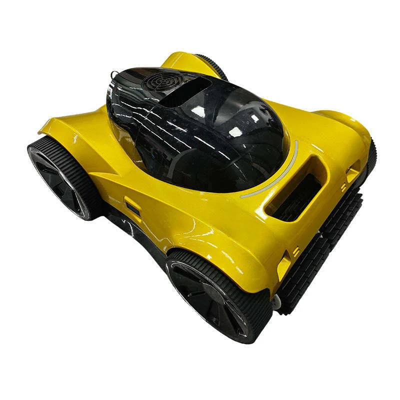 Cordless Robotic Pool Cleaner with WiFi App Control Automatic Wireless Vacuum Robot for Swimming Pool Floor Wall Cleaning