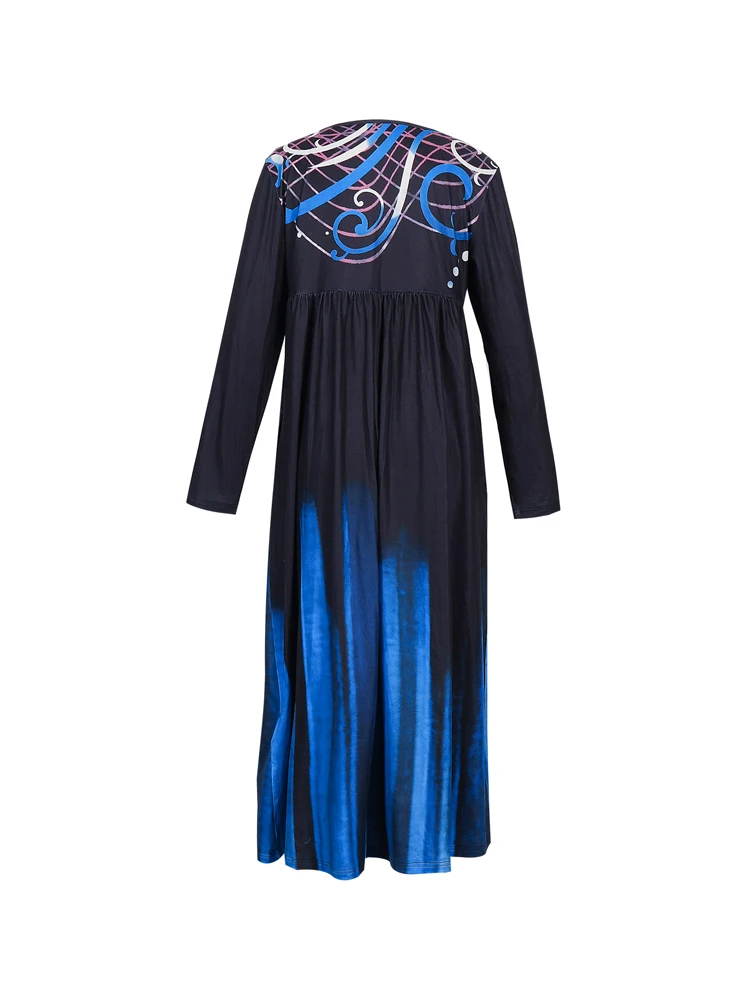 Zomer Nieuwe Dames V-hals Knoopjurken V-hals Maxi-jurken Polyester Leeftijd Zomer Pop-up Hot Sale