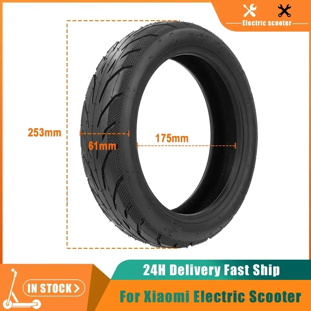 10 Zoll 60/70-7,0 Vakuum Tubeless Reifen für Xiaomi 4 Pro Elektroroller Verbesserte verdickte vorne hinten YUANXING Gummiradreifen