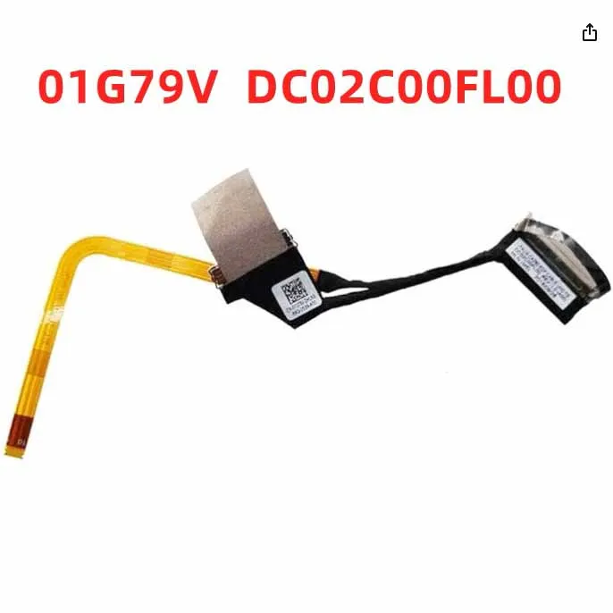 

New Laptop LCD LED UHD Cable For Dell XPS13 9370 P82G 9380 UHD 4K 01G79V DC02C00FL00