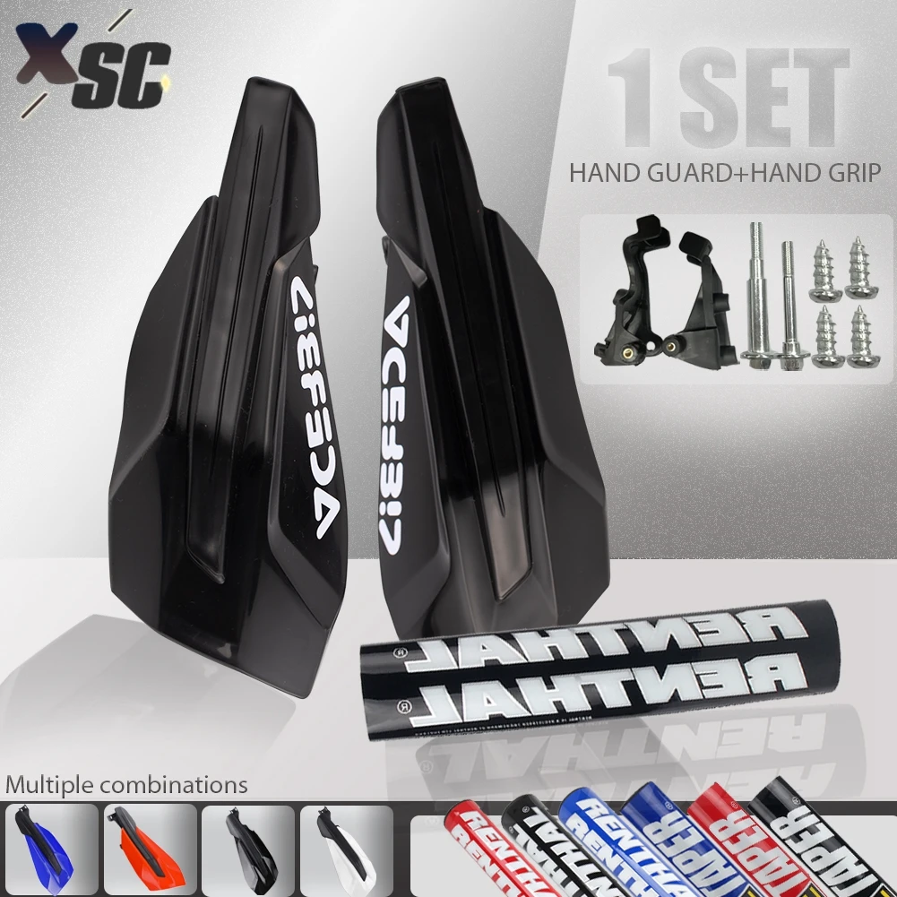 Motorcycle Hand Guards Handlebar Protector Handlebar Bar Pad Set For KTM SX SXF EXCF F XC W EXC XC F125-350 450 500 Motocross