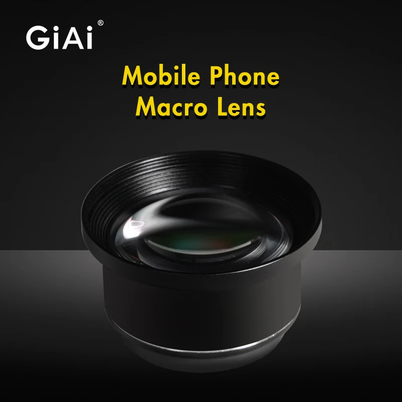 GiAi New Macro Lenses Phone 40-75mm Long-Distance Macro for iPhone Smartphone