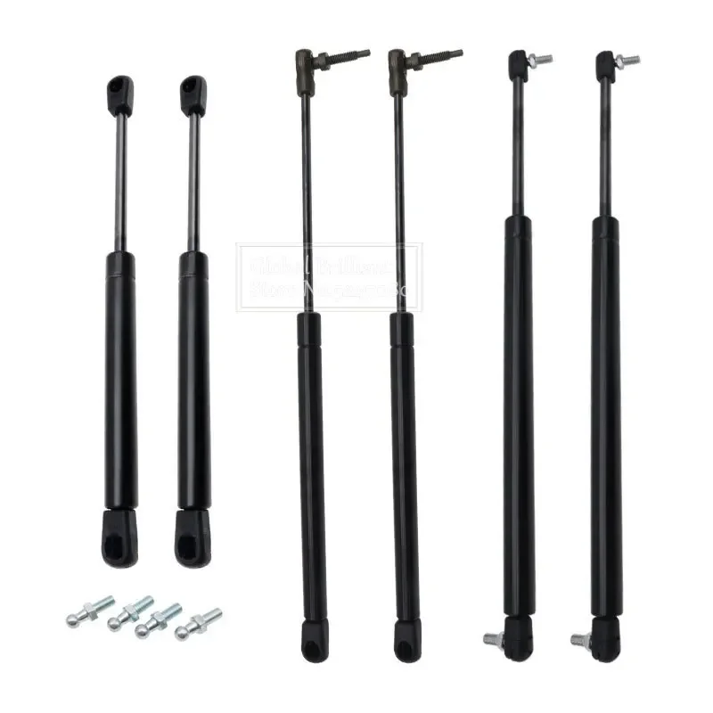 2x/6x Bonnet/Tailgat /Rear Window Lift Support Rod Arm Gas Springs Shocks Struts Bar Fit Jeep Grand Cherokee WJ WG 1999-2004