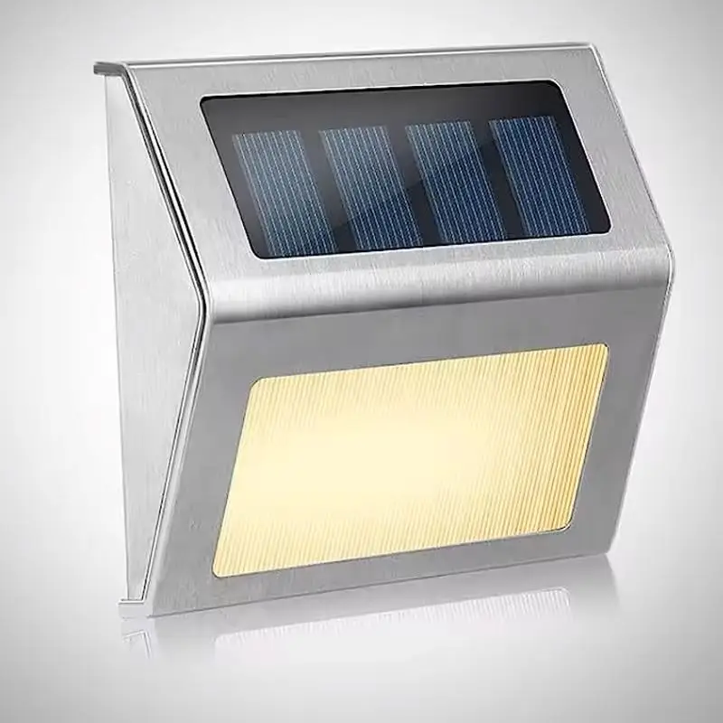 Solar Deck Lights 1/4/6/12PCS Waterdichte buitenverlichting Hekpaalverlichting Geschikt voor buitenzwembaden en tuinen