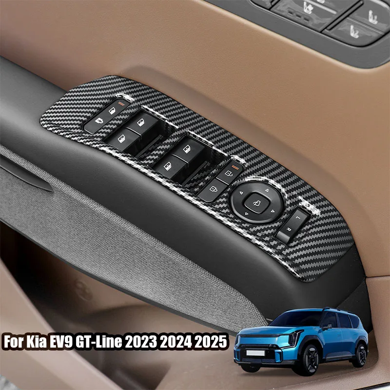 

Декоративная рамка панели управления окном из материала ABS для Kia EV9 GT-Line 2023 2024 2025