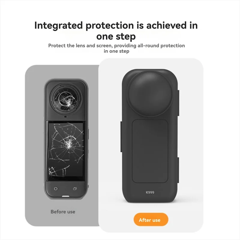 【Flash-Deal!】For Insta360 X5 Protective Case Cover Lens Screen For Insta360 X4 Protective Case Anti-Drop Shell Dustproof Accesso