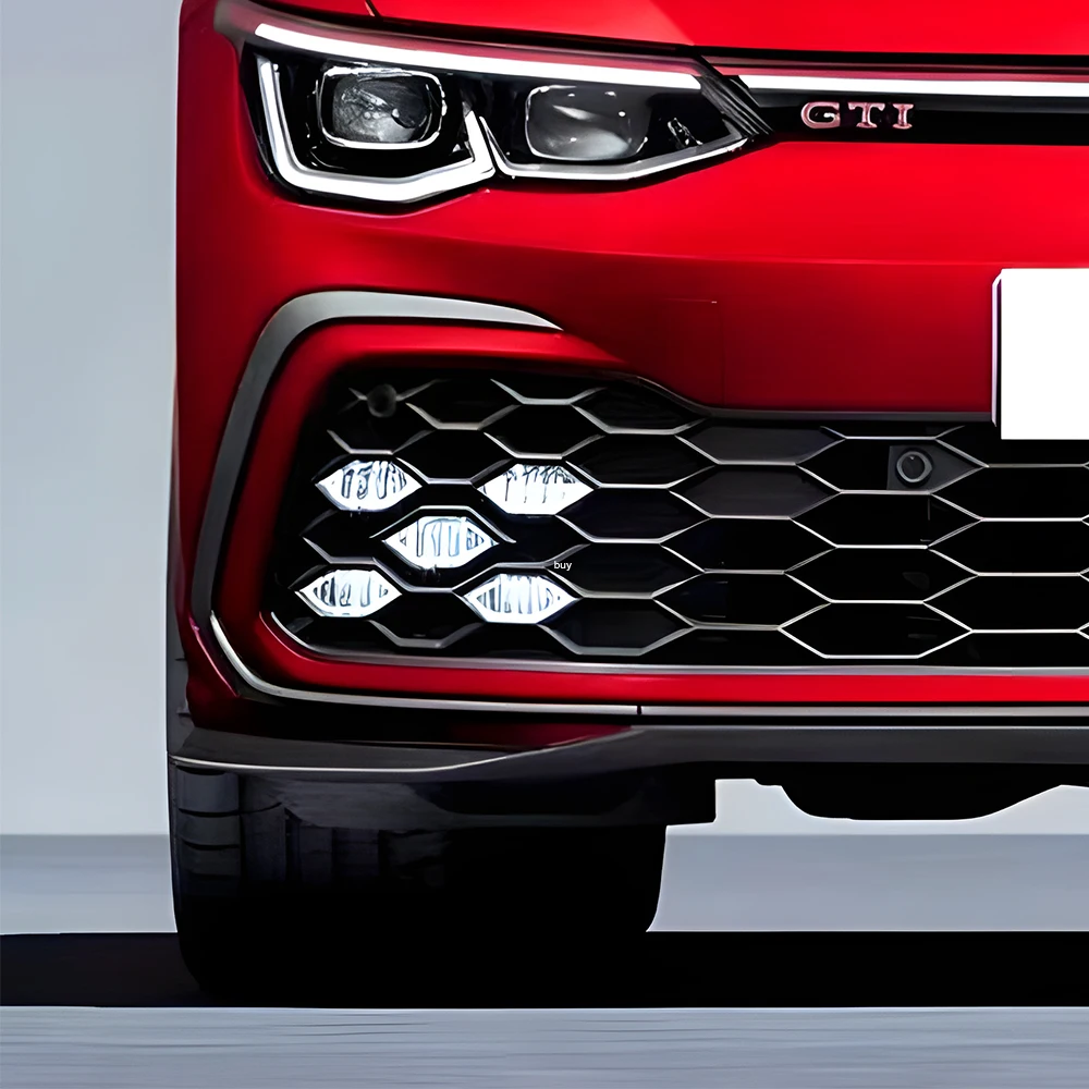 

Car Lights For Volkswagen Golf MK8 2021-2024 Front Bumper Upgrade High Quality Daytime Running Lights Fog Light Tool Accessories