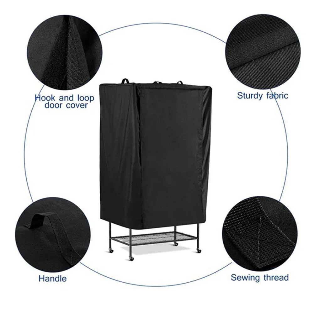 BlackOut Bird Cage Cover  Blocks Sunlight And UV Rays  Easy To Place Up And Down  Fade Resistant And Machine Washable