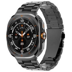 Watch Band for Samsung Galaxy Watch Ultra 47mm Metal Stainless Steel Men Women Bands Strap for Galaxy Watch 7 Metal Wristband